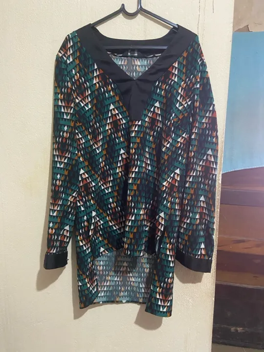 Camisa manga longa malha 