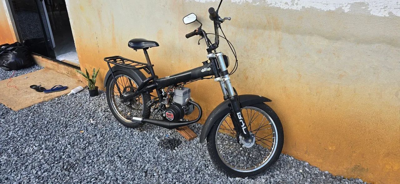 Mobilete 50cc Carburador e embreagem de competição. - Foto 2