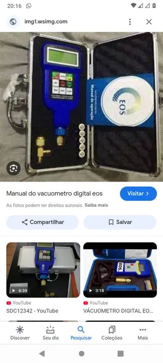 Vacuômetro digital EOS - Foto 2