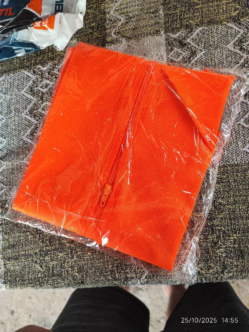 Kit EPI laranja para entregador  - Foto 5