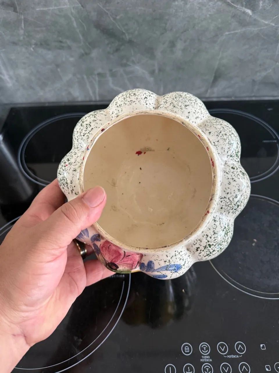 Cachepô de Louça Decorativo - Foto 2