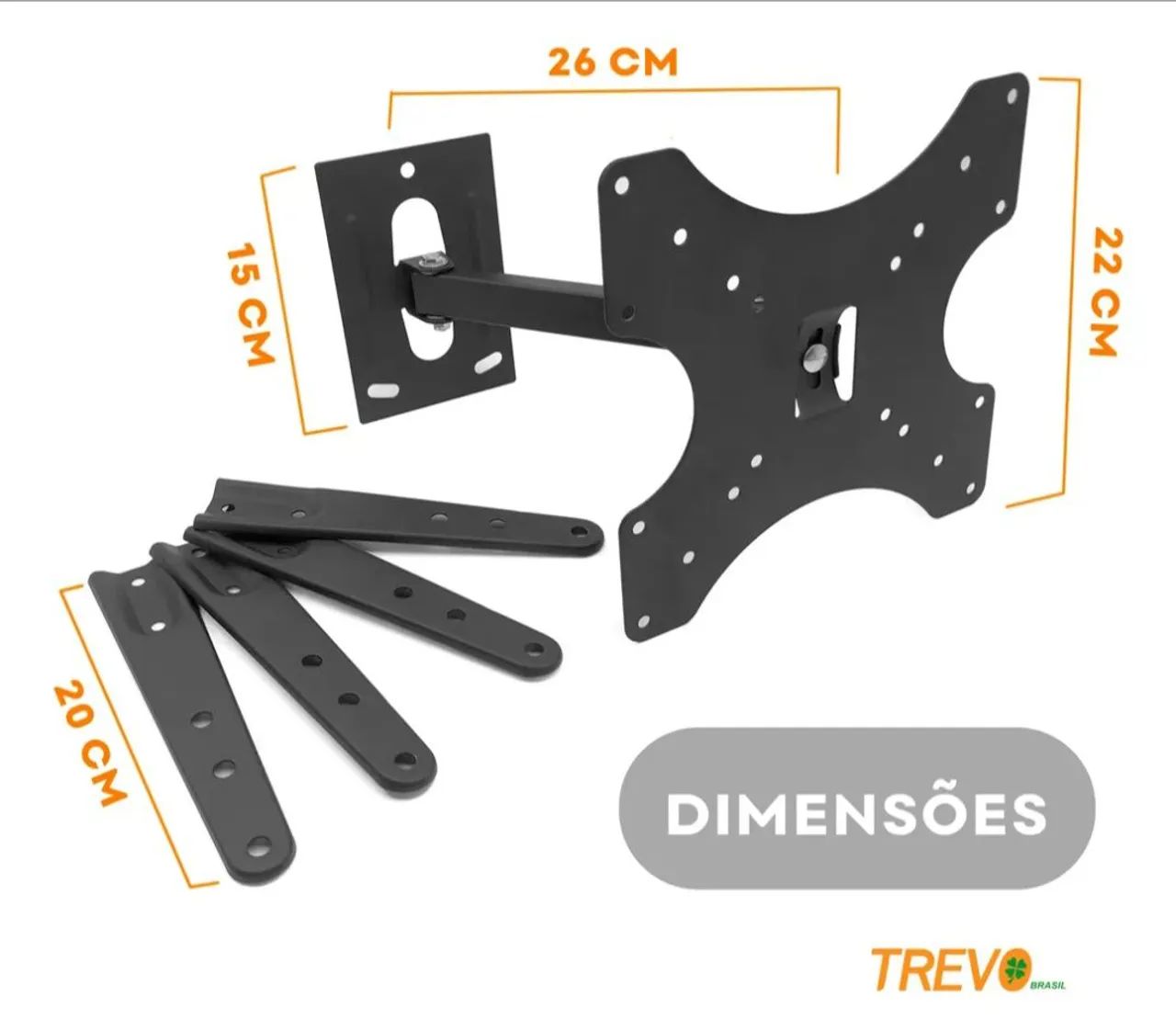 Suporte Articulado para TV de 17 a 60 polegadas - Foto 2