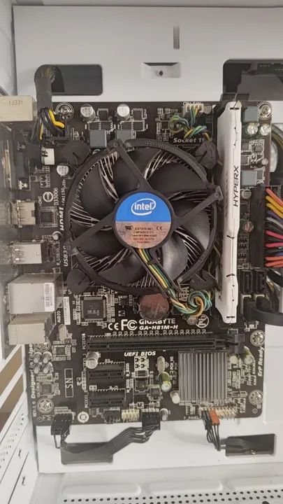 Kit i7 4790 + H81 Gigabyte + 8GB Hyperx
