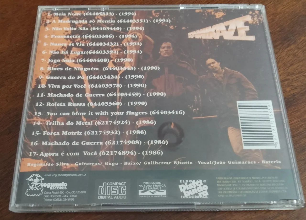 CD Kamikaze (CG 0036) - Foto 4