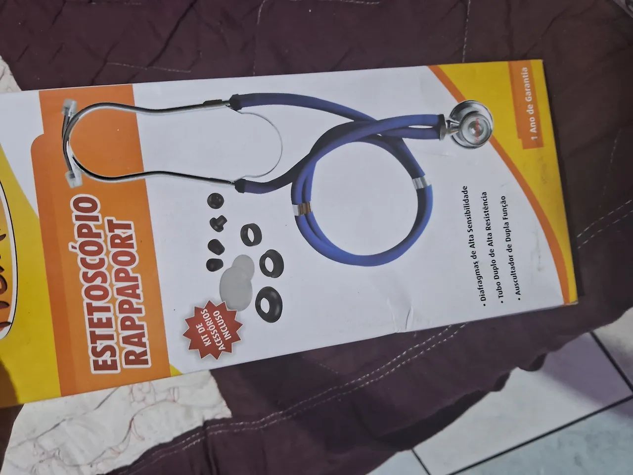 Estetoscópio e Esfigmomanômetro Premium - Foto 2