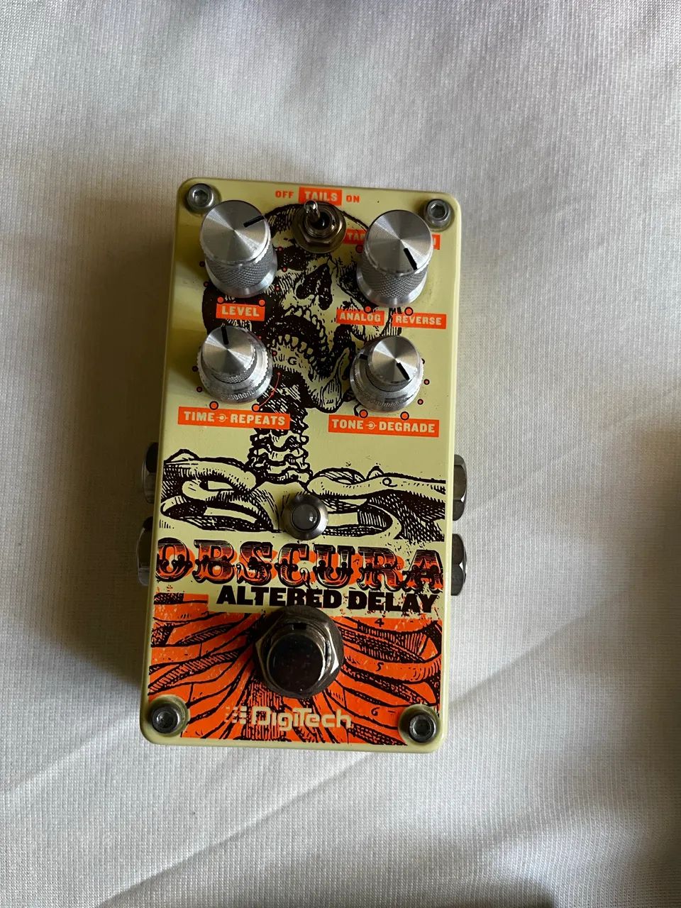 Pedal Digitech Obscura Altered Delay/reverb Cor Creme