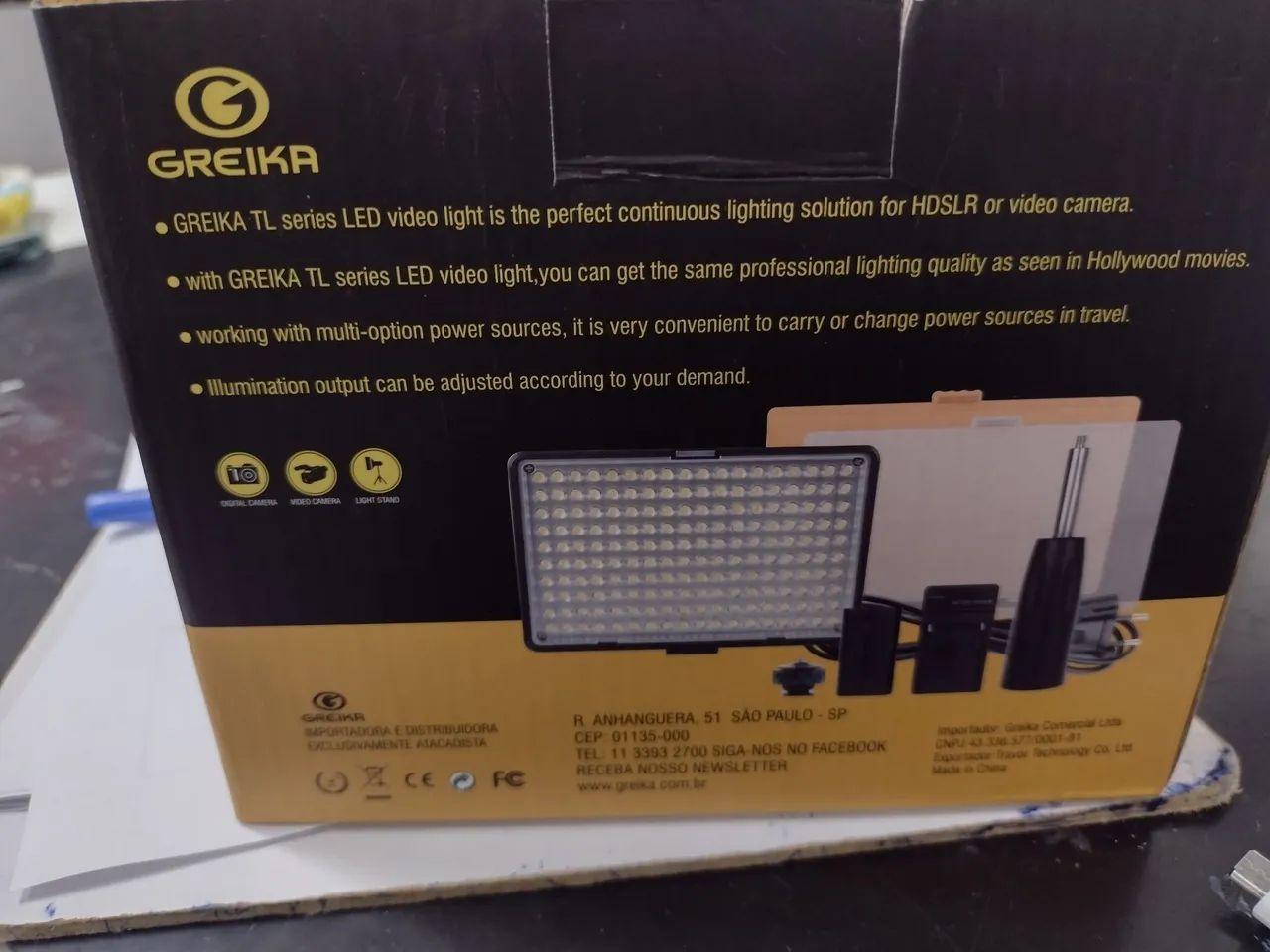 Iluminador LED para Câmeras Fotográficas Canon - Foto 2