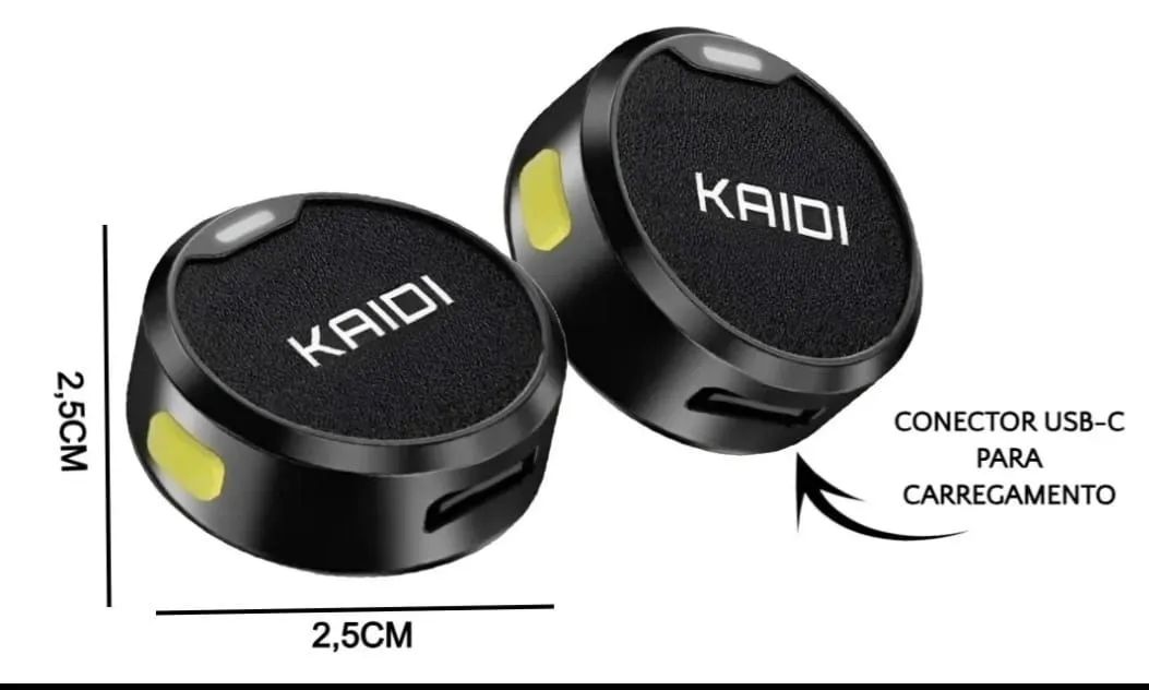 Microfone de Lapela KAIDI - Microfones e Gravadores - Guará II