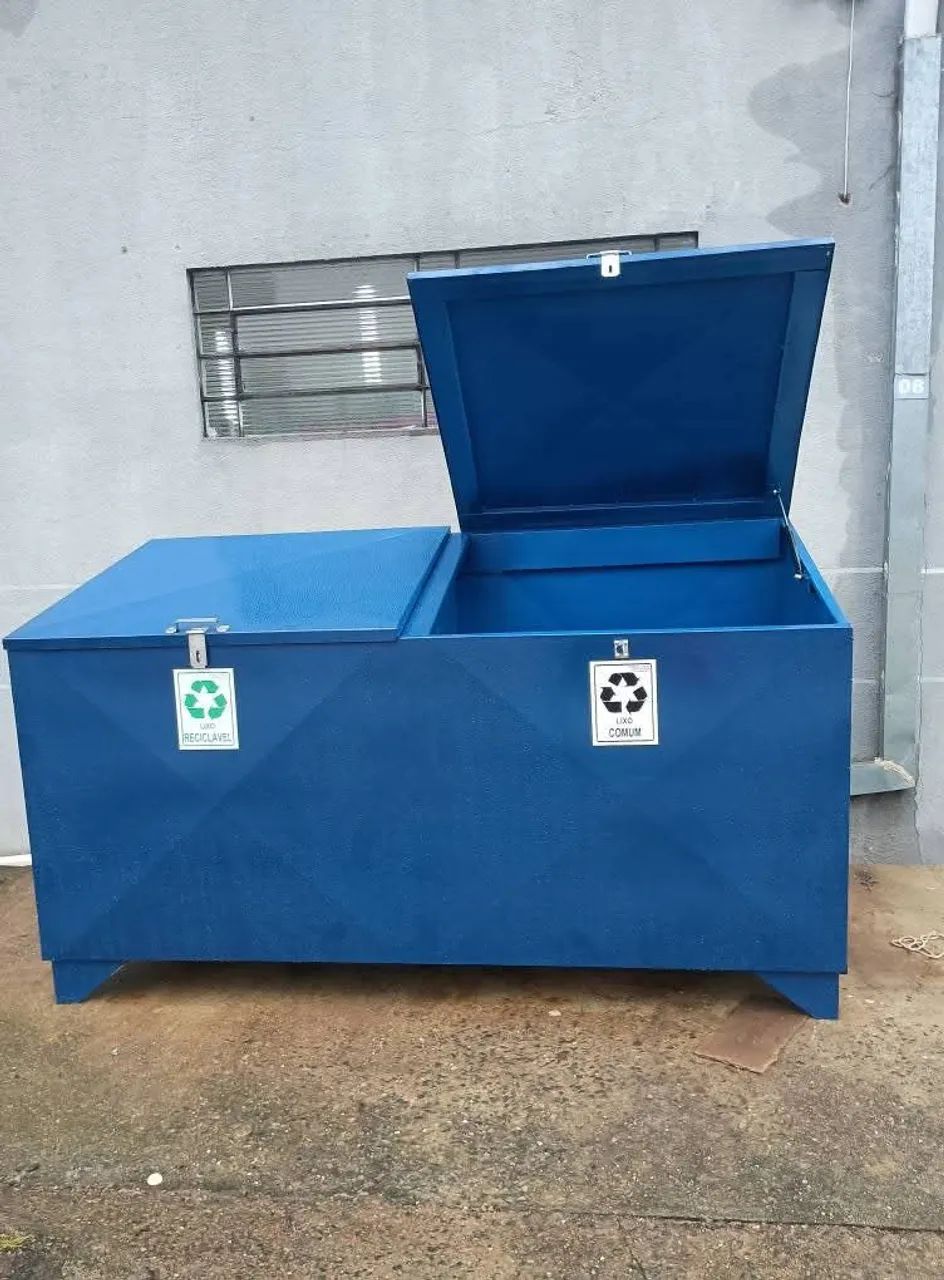 Lixeira grande capacidade 2300lts  - Foto 5