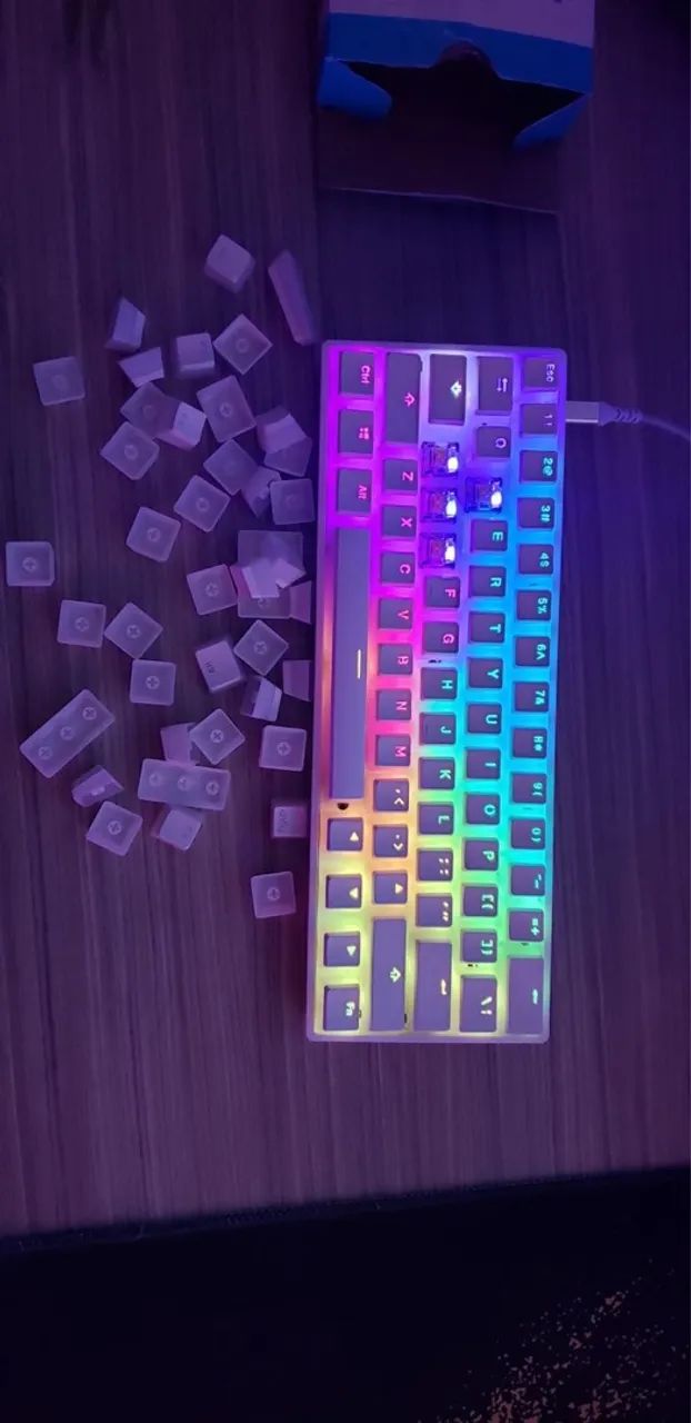 Teclado Mecânico skyloong sk61 - Foto 4