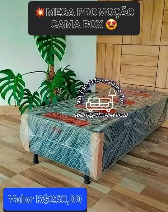 COMPRE LOGO SUA CAMA BOX COM SUPER PREÇO DE FÁBRICA. - Foto 2
