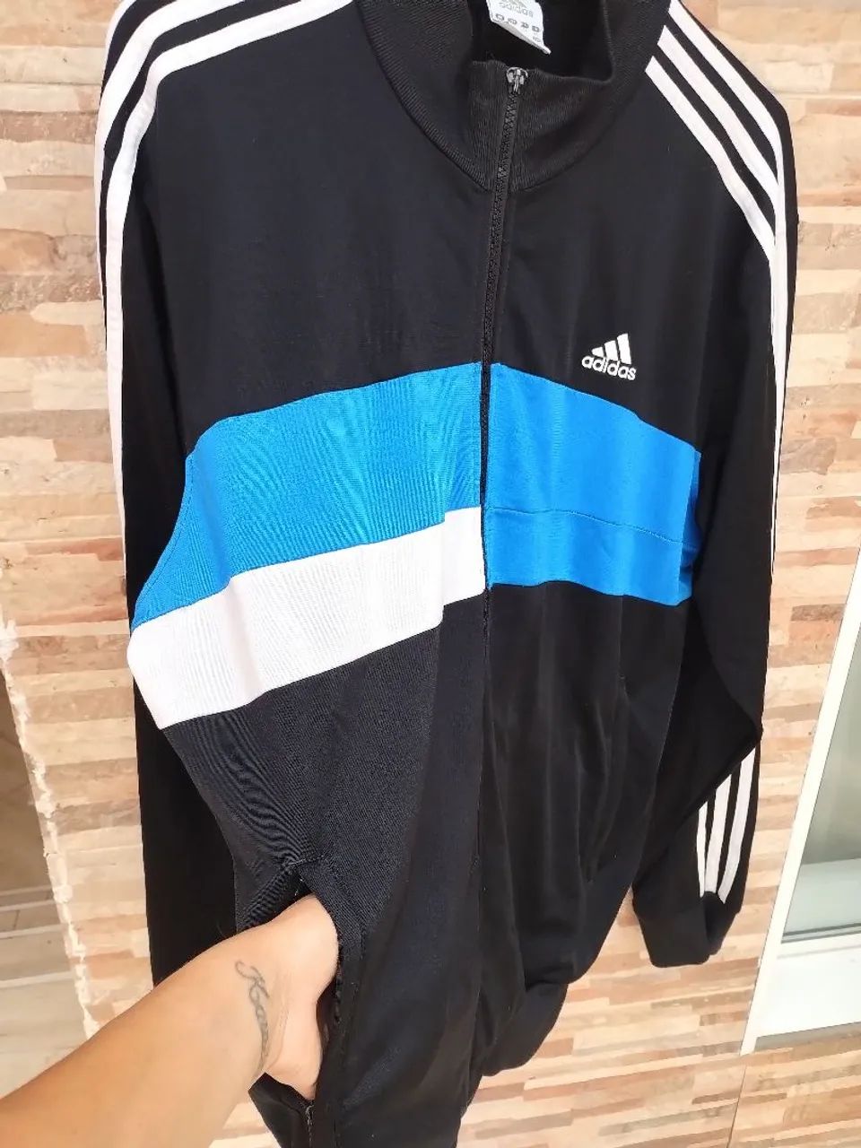 agasalho Adidas original Tam XL - Foto 3