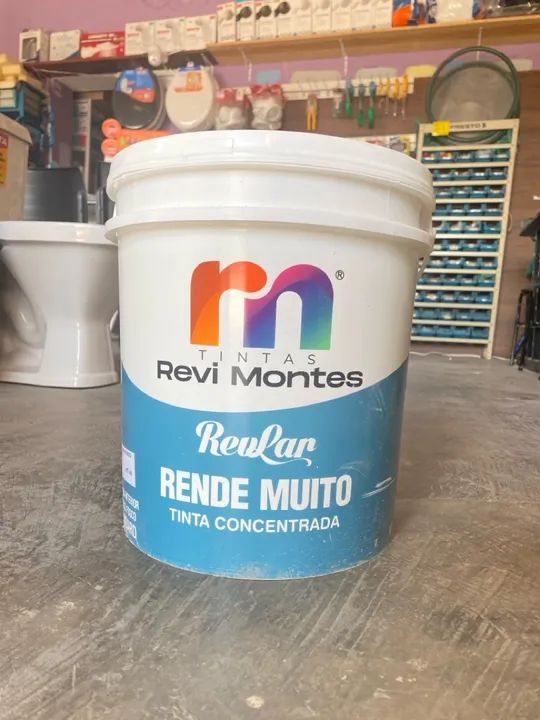 Tinta Acrílica Rende Muito 18 Litros RevMontes. - Foto 3