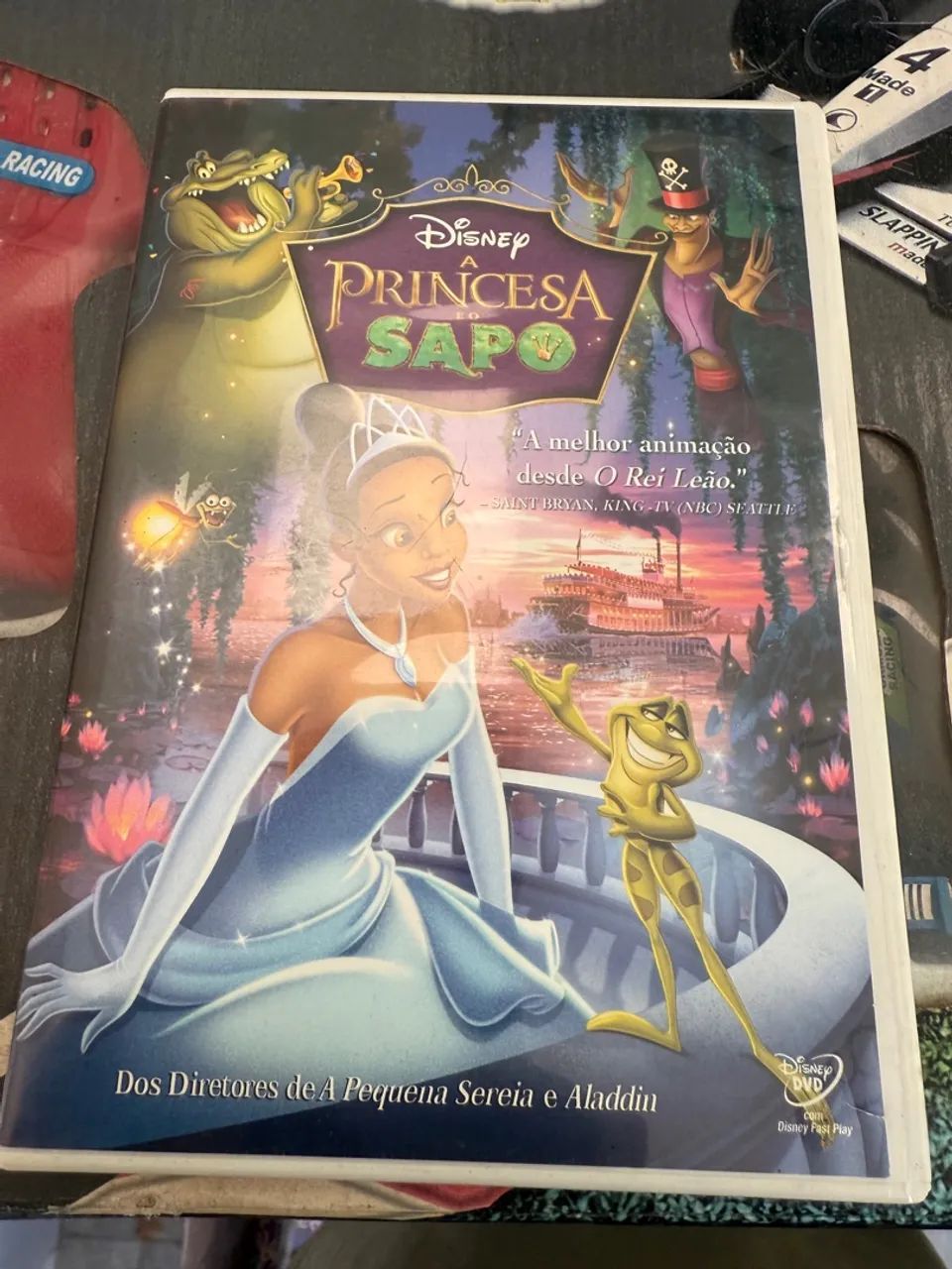 Coleção Shrek - 3 Filmes em DVD e princesa e o sapo - Foto 5