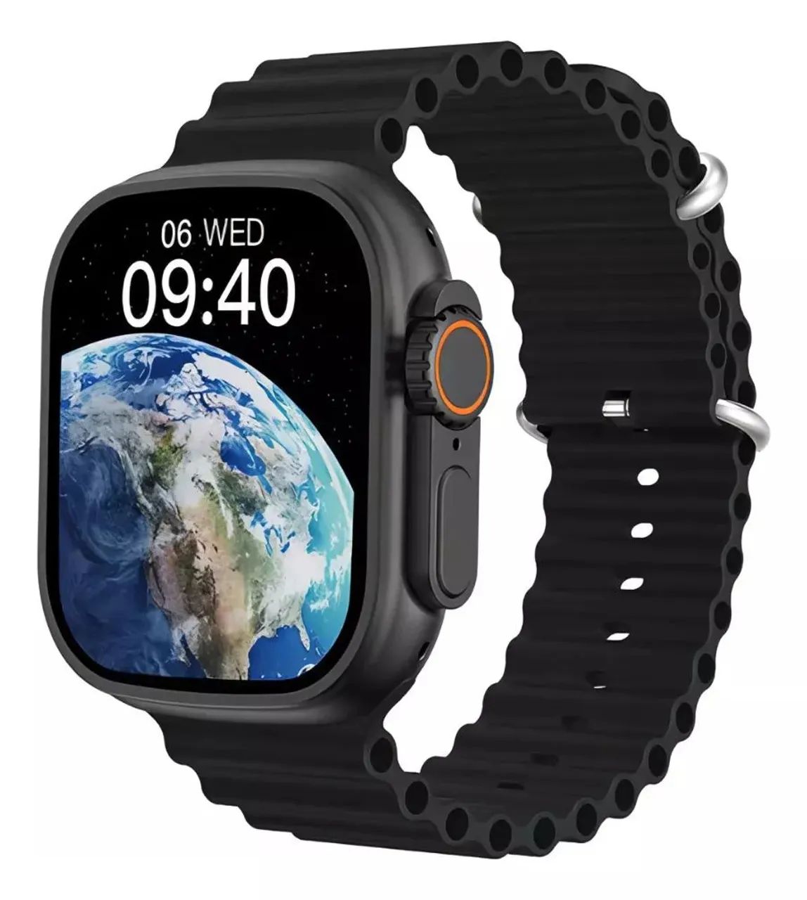 Relógio Smartwatch W67 Pro Max Bazik Preto - Foto 4
