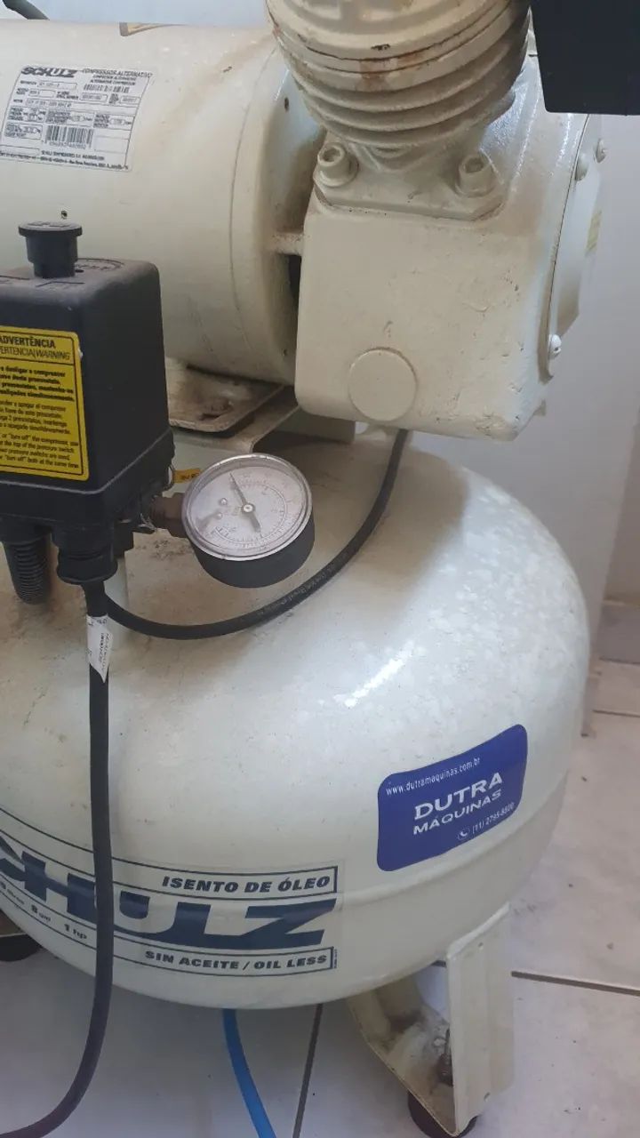 Compressor odontológico pequeno 220V - Foto 3