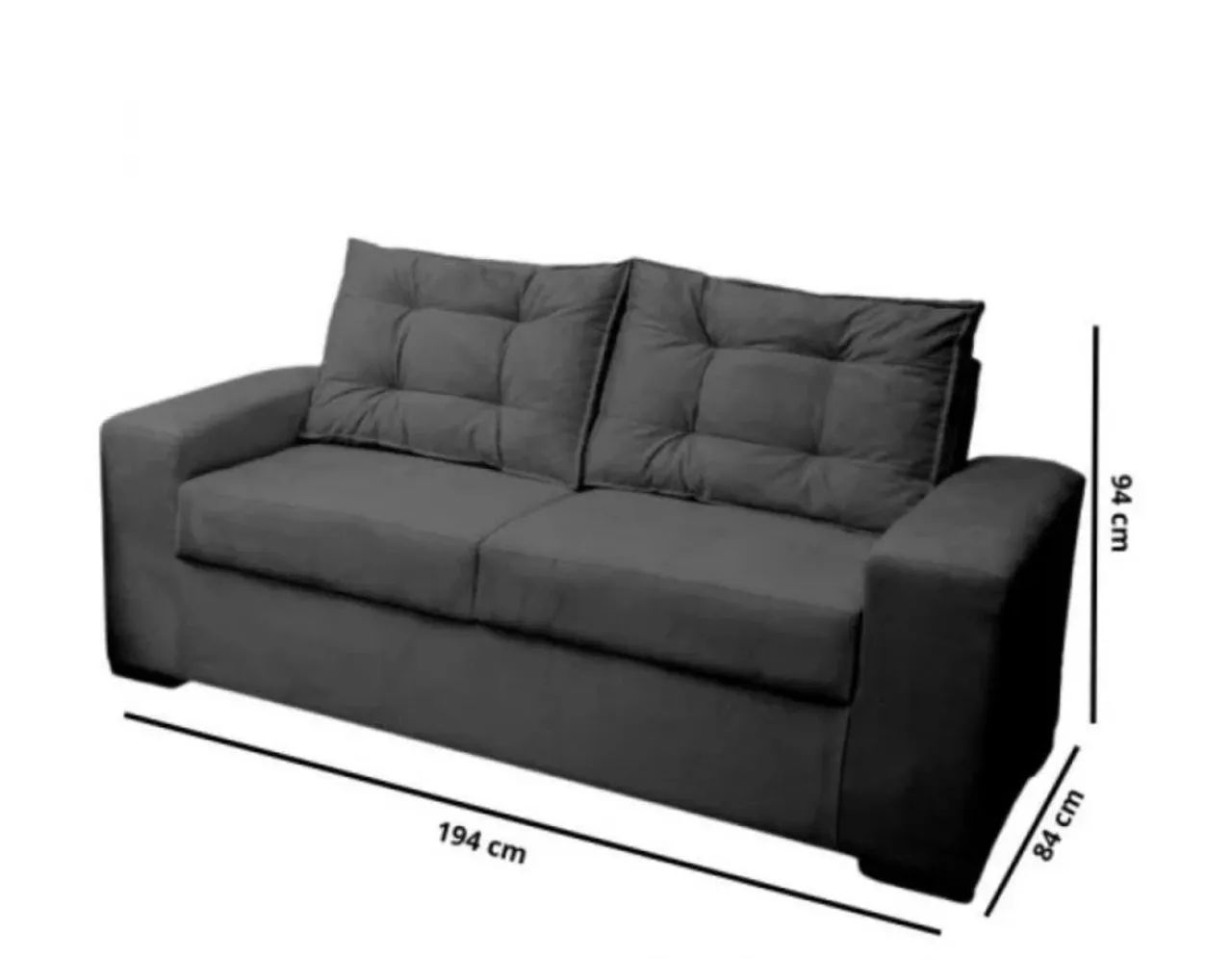 CONJUNTO DE SOFÁ 2X3 LUGARES TURIM  - Foto 4