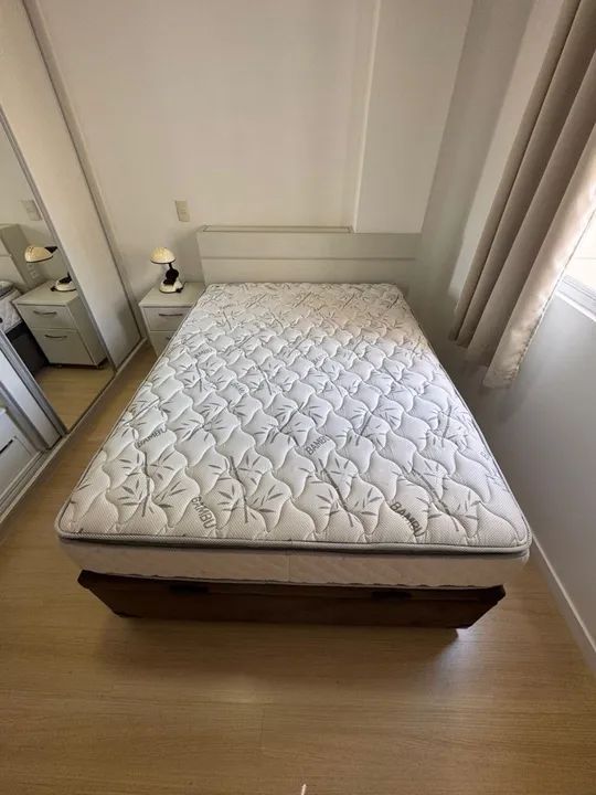 Cama Box Baú Casal com Colchão - Foto 3