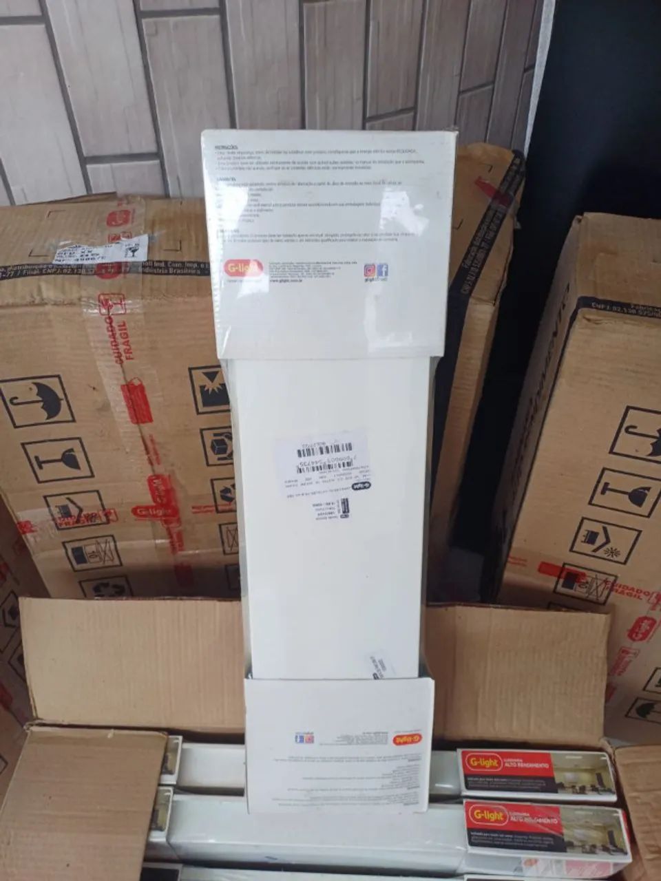 Luminaria g-light, alto rendimento, 5 aletas, 25 pares - Foto 3