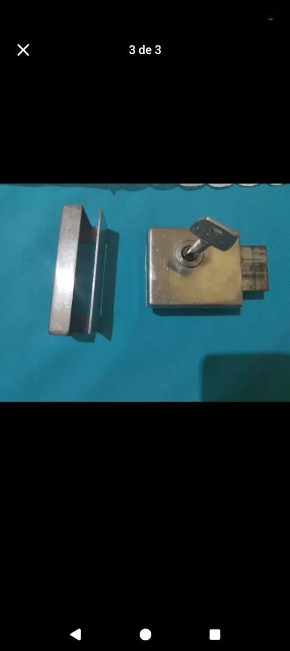 Vendo Fechadura para porta de vidro  - Foto 2