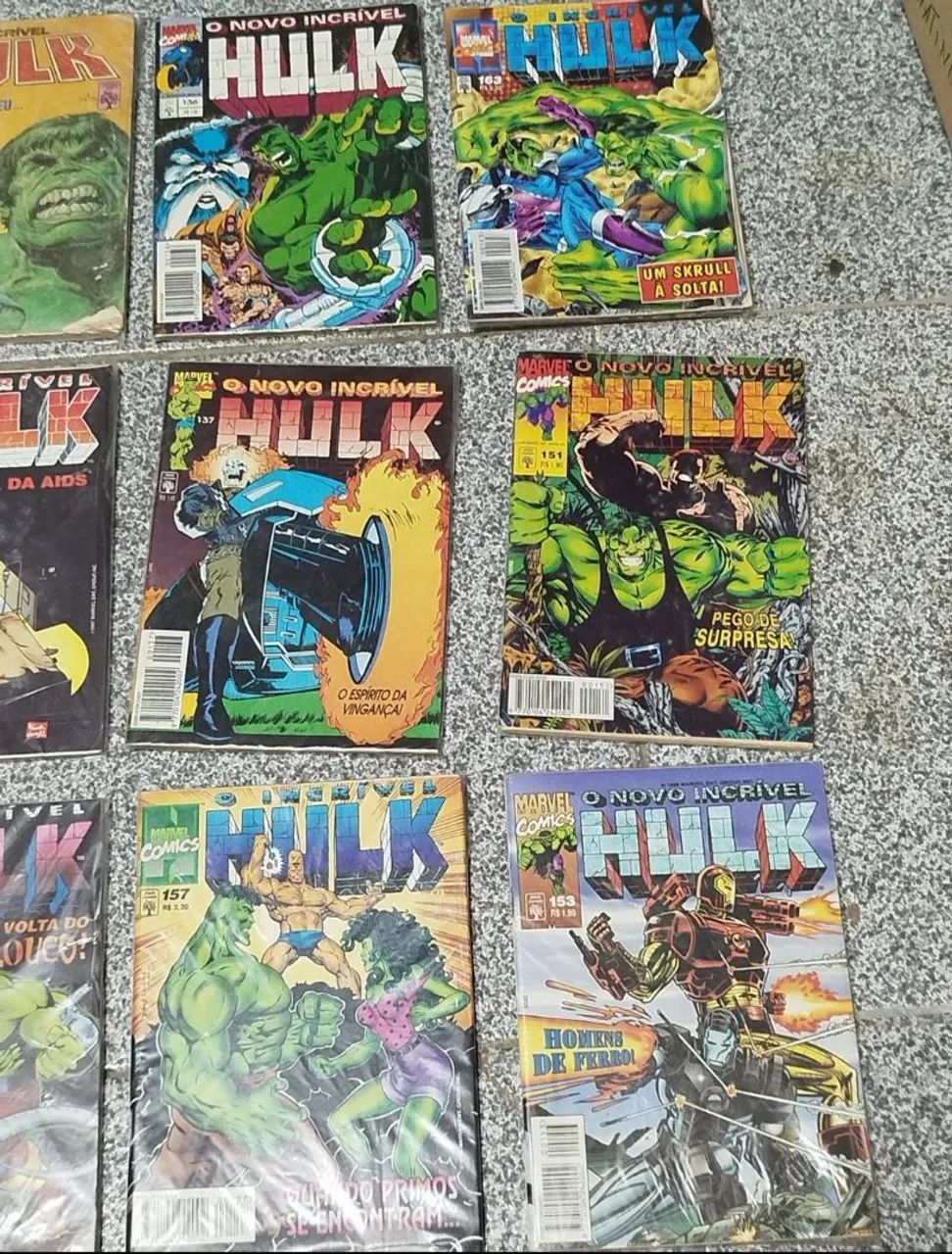 HQ Quadrinhos Hulk 29 Revistas formatinho Ler descrição do anúncio  - Foto 4