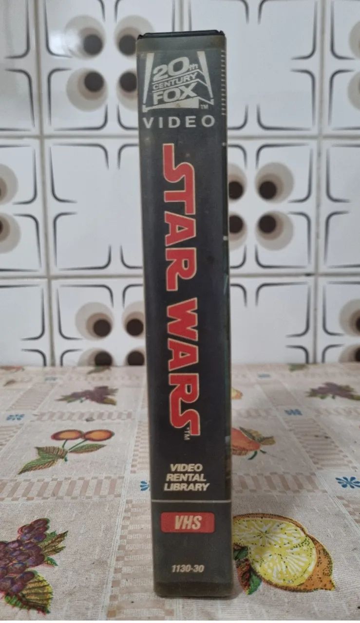 Star Wars 1982 - Primeiro Lançamento Em Vhs - Raridade!  - Foto 2