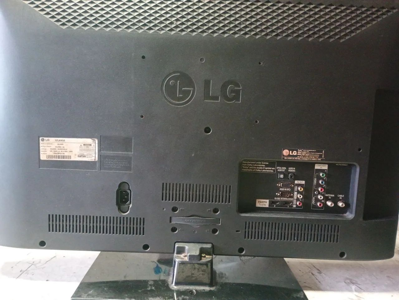 TV LG 32 lcd polegadas com conversor integrado funcionando perfeitamente  - Foto 2