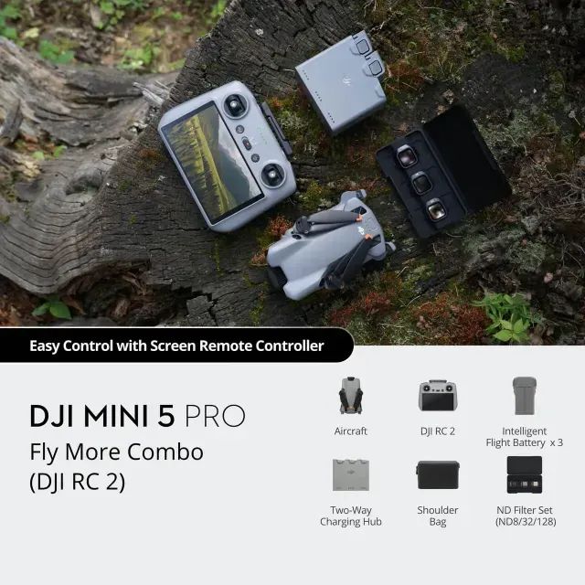 DRONE MINI 5 PRO  COMBO PLUS