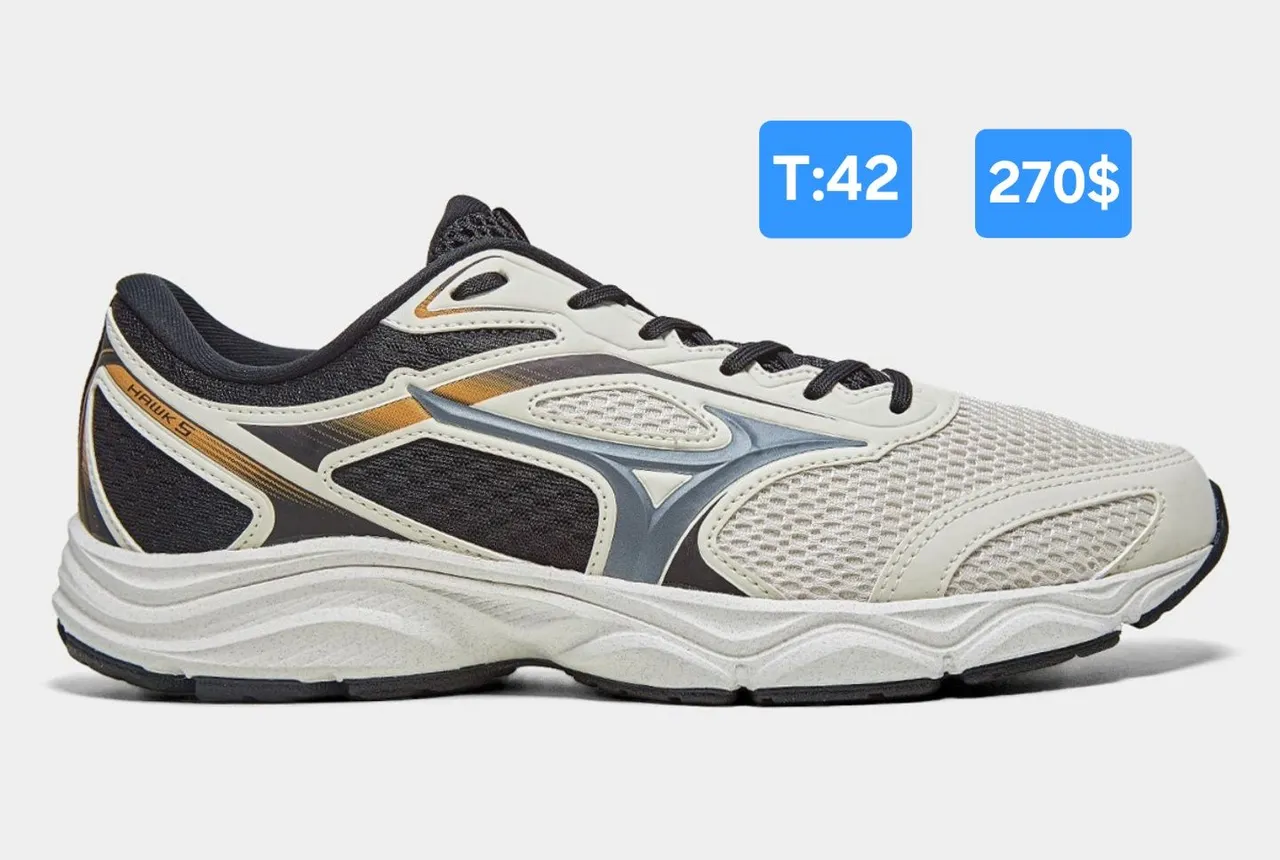 Tênis da Mizuno Hawk tamanhos 42 e 43 original 