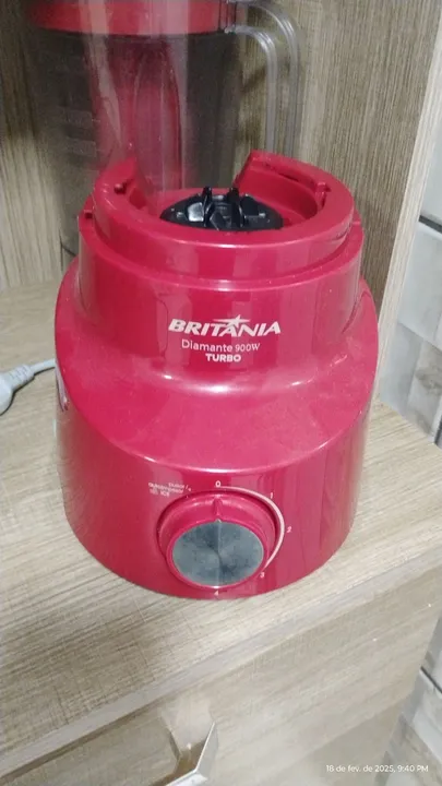 Liquidificador Britânia Diamante 900W Turbo