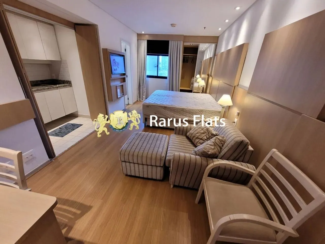 Rarus Flats - Flat para locação - Edifício Mercure Nações Unidas