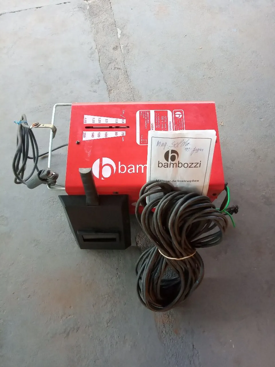 Máquina de Solda Bambozzi Mag Solda