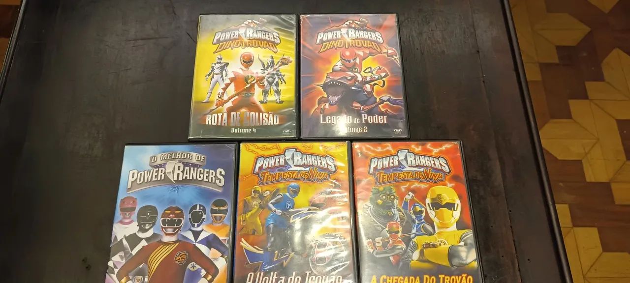 Coleção de DVDs Power Rangers - CDs, DVDs etc - Vila Mariana, São