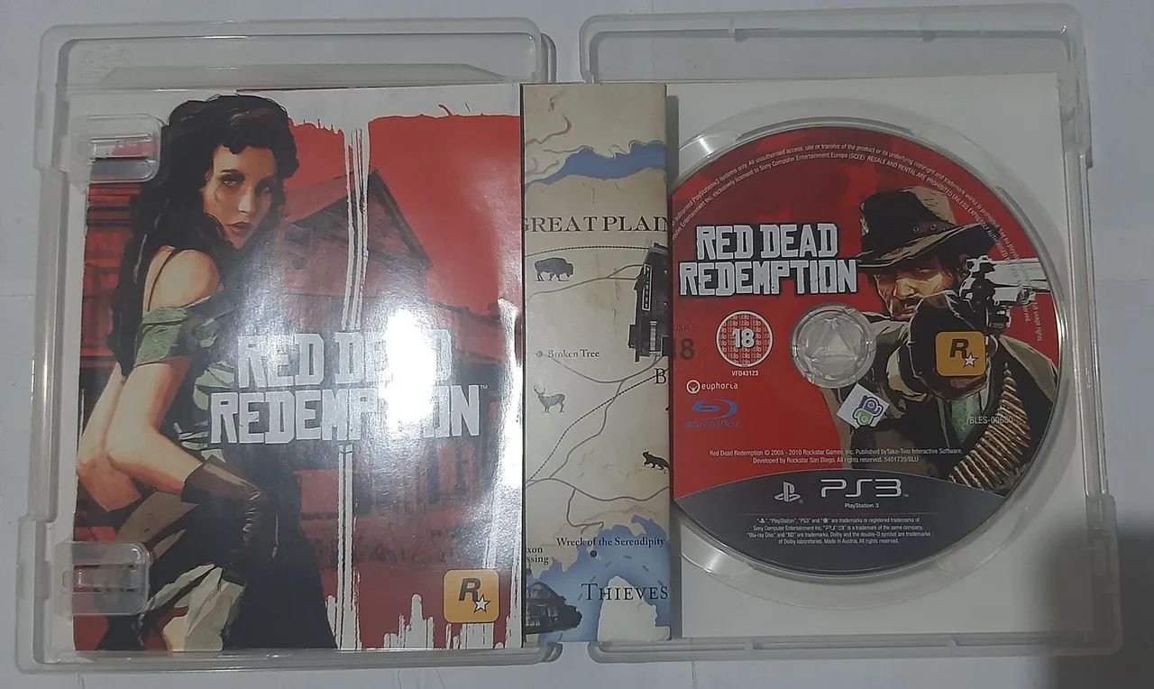 Red Dead Redemption PS3 semi-novo - Foto 2