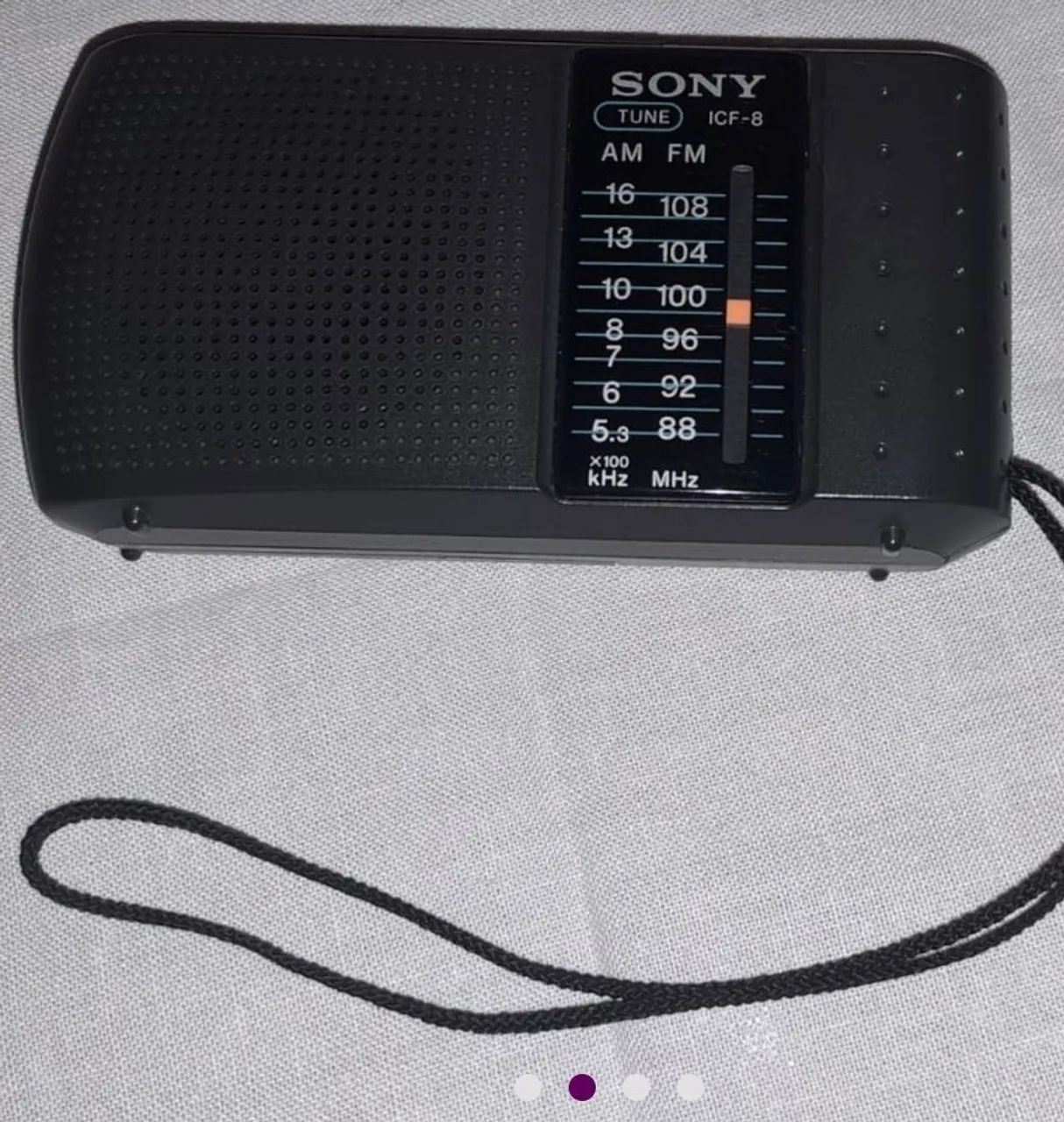 Rádio AM/FM Sony Portátil - Funcionando e conservado - Foto 3