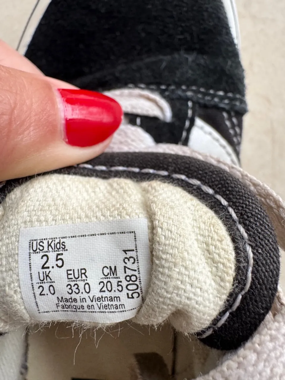 Tênis Vans Infantil - US Kids 2.5 - Original