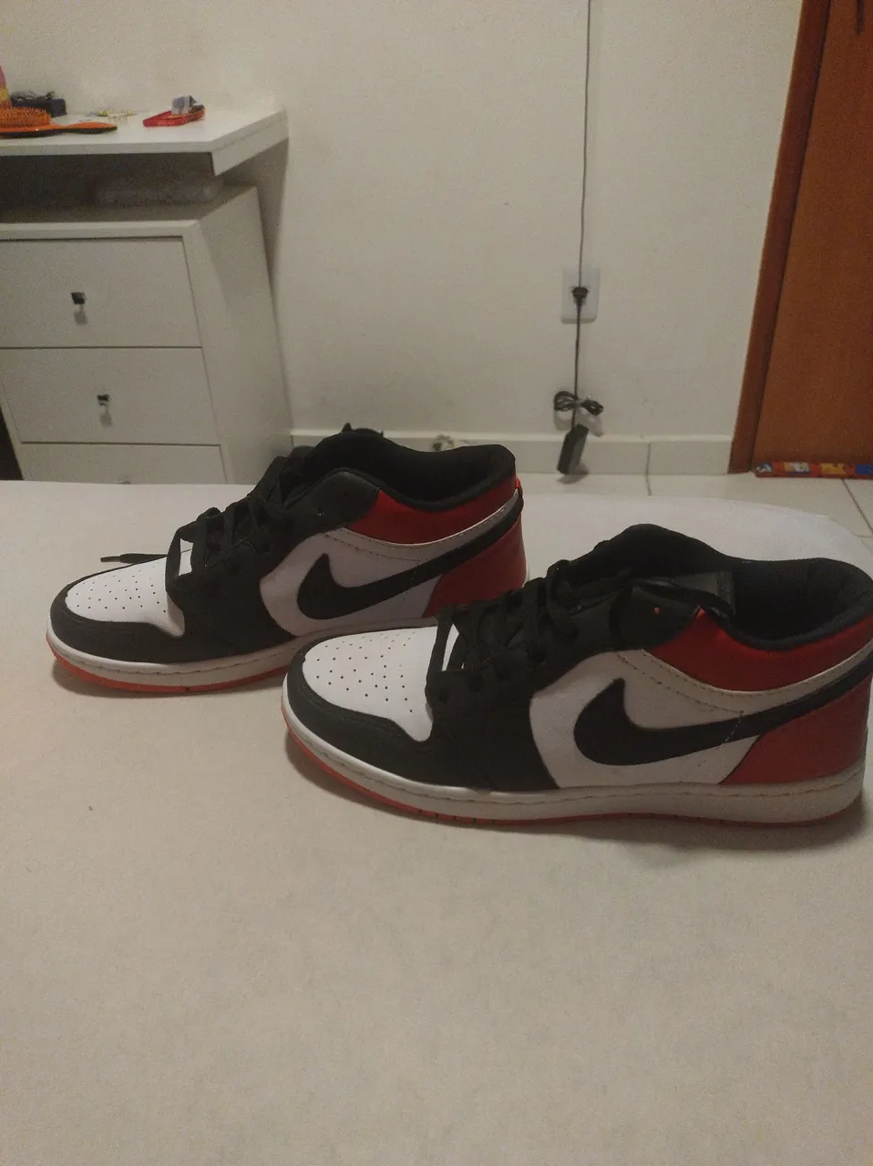 tênis Air Jordan Chicago, nunca usado 