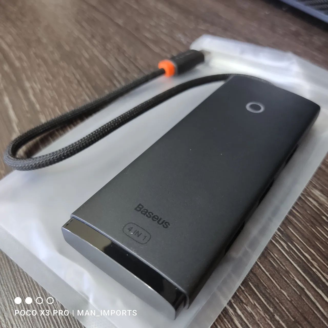 HUB MULTIFUNCIONAL BASEUS USB-C (0,25m) - Foto 5