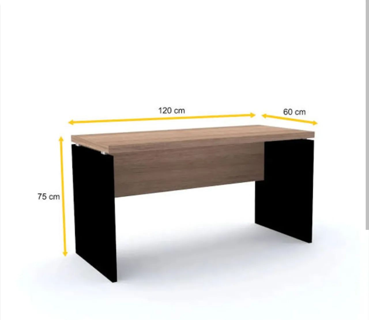 Mesa para Escritório com Gavetas  - Foto 2