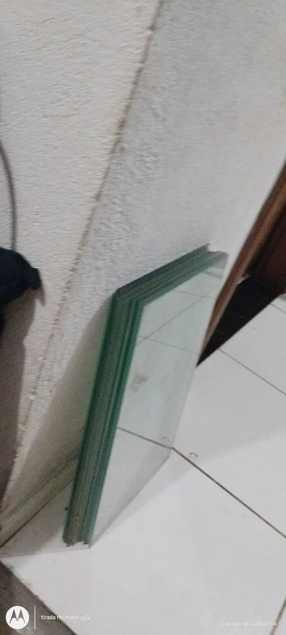 Vidro para exposição