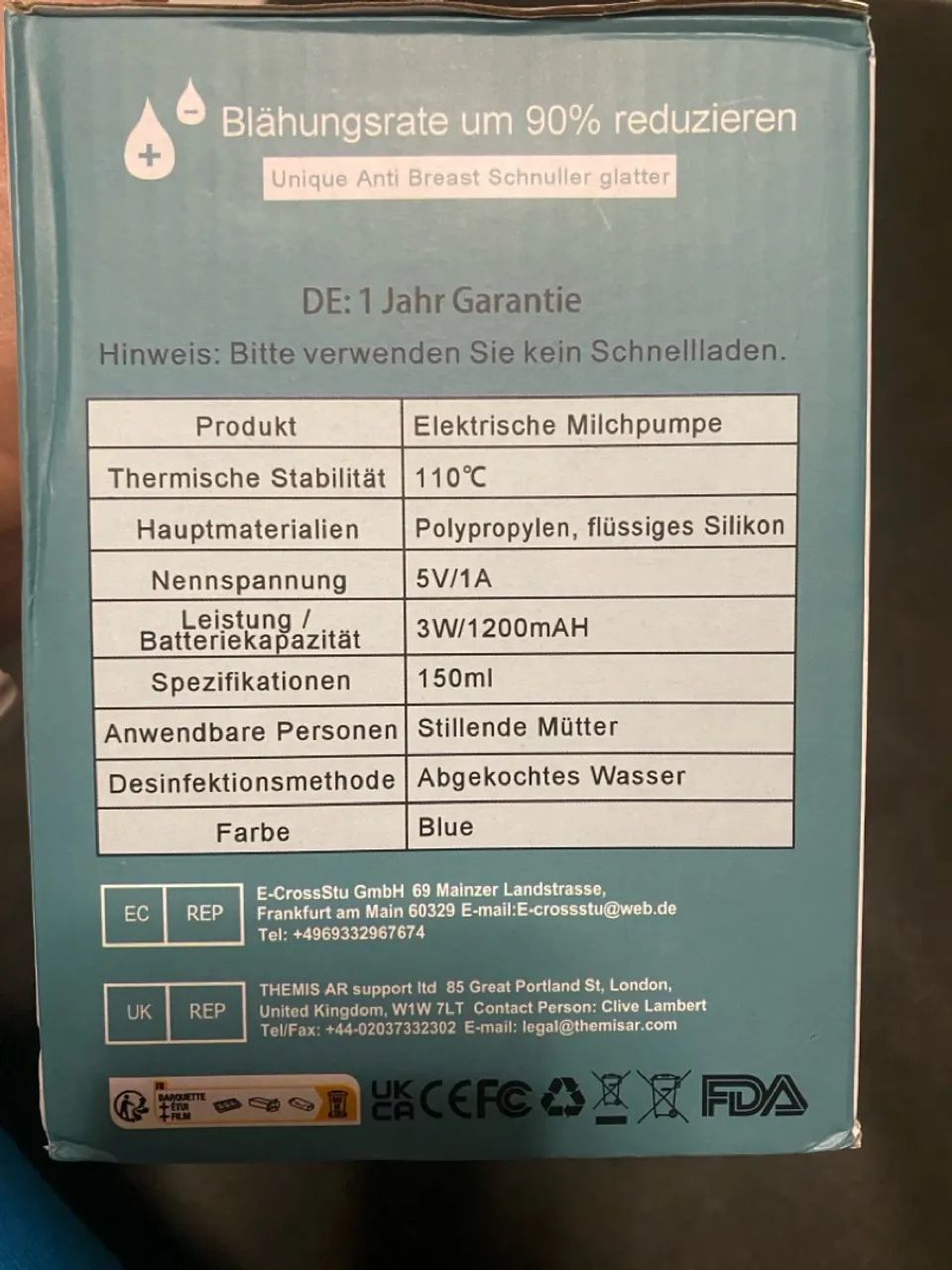 Bomba de Leite Elétrica Dupla - Foto 2