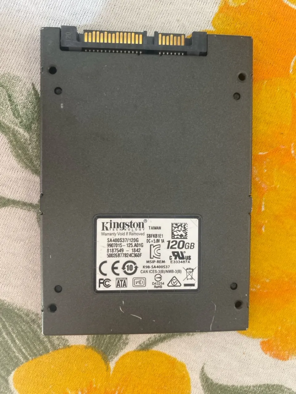 SSD Kingston 120GB - Ideal para upgrades!