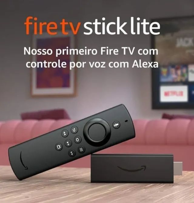 Fire TV Stick Lite com Alexa Modelo 2020