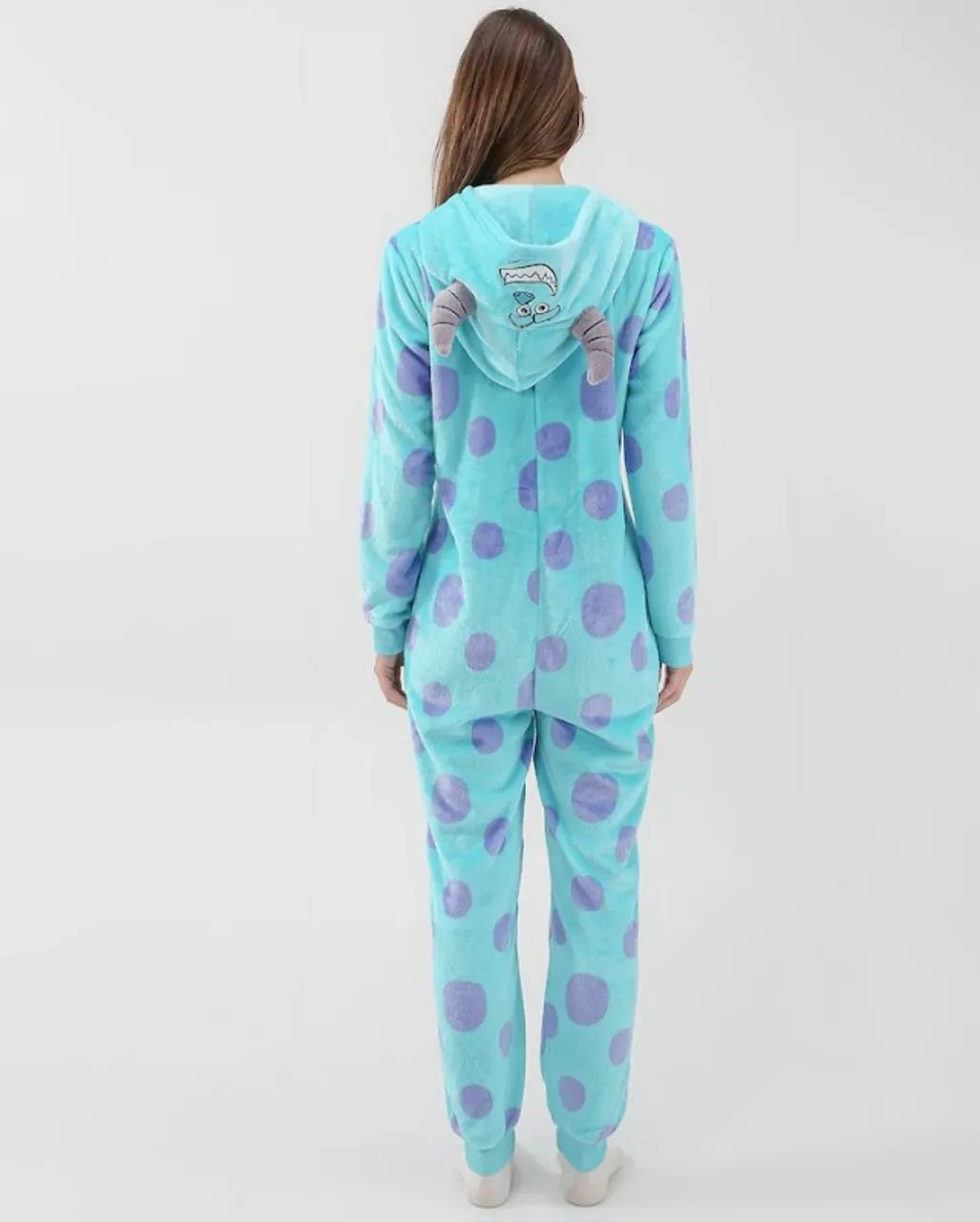 Pijama Macacão Monstros S.A. Suley GG - Foto 3