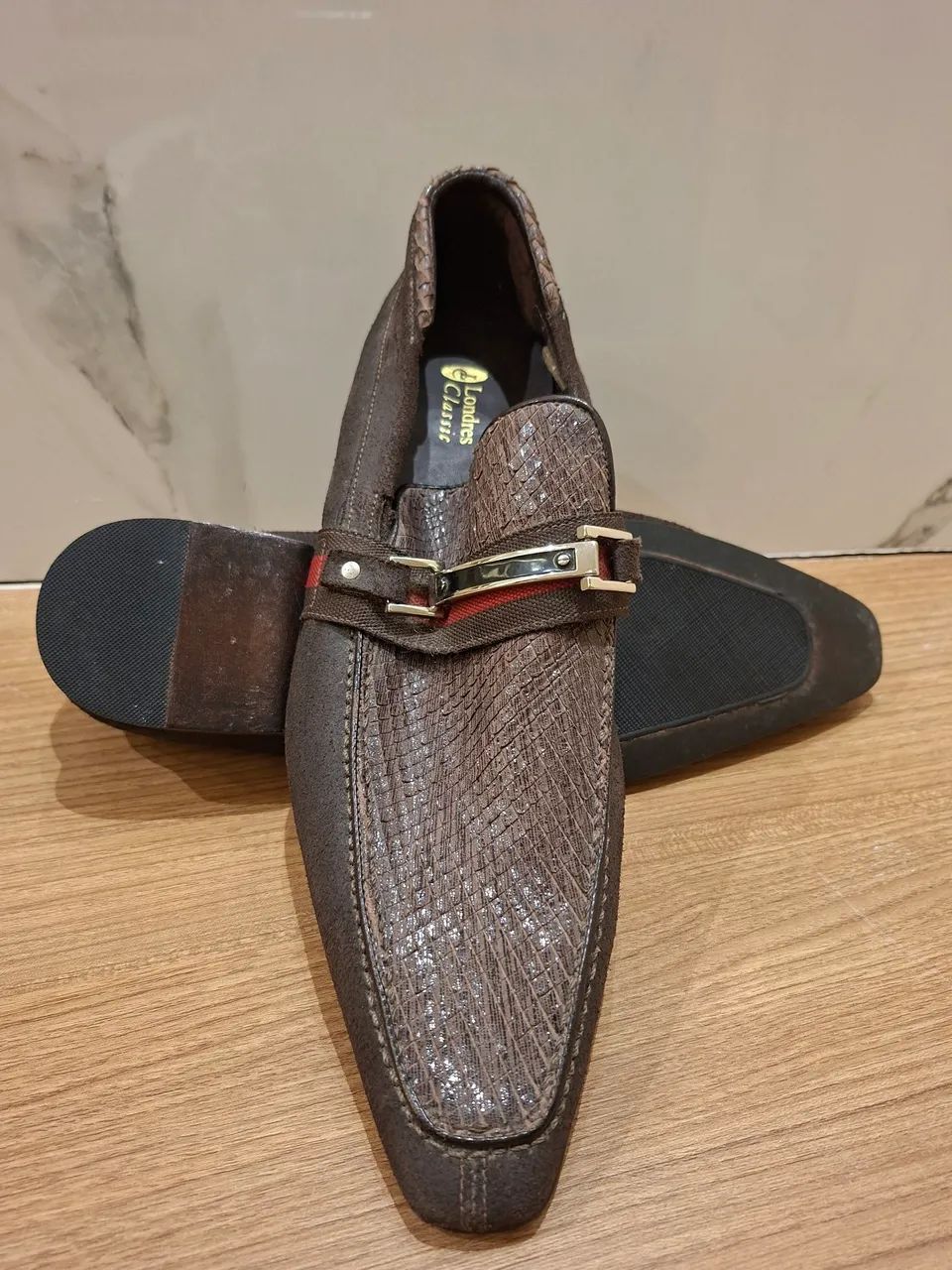 Lindo Sapato de Couro especial - Foto 6