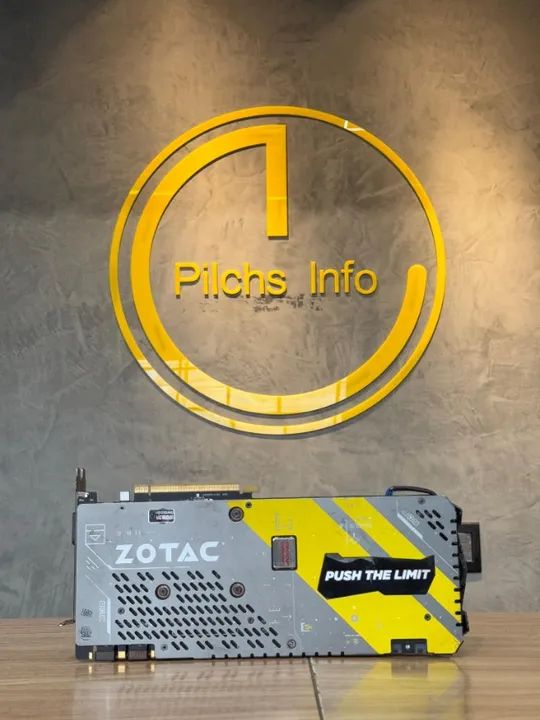 GTX 1070 8GB Zotac Triple fan - Loja física - Garantia - Olx Pay - Foto 2