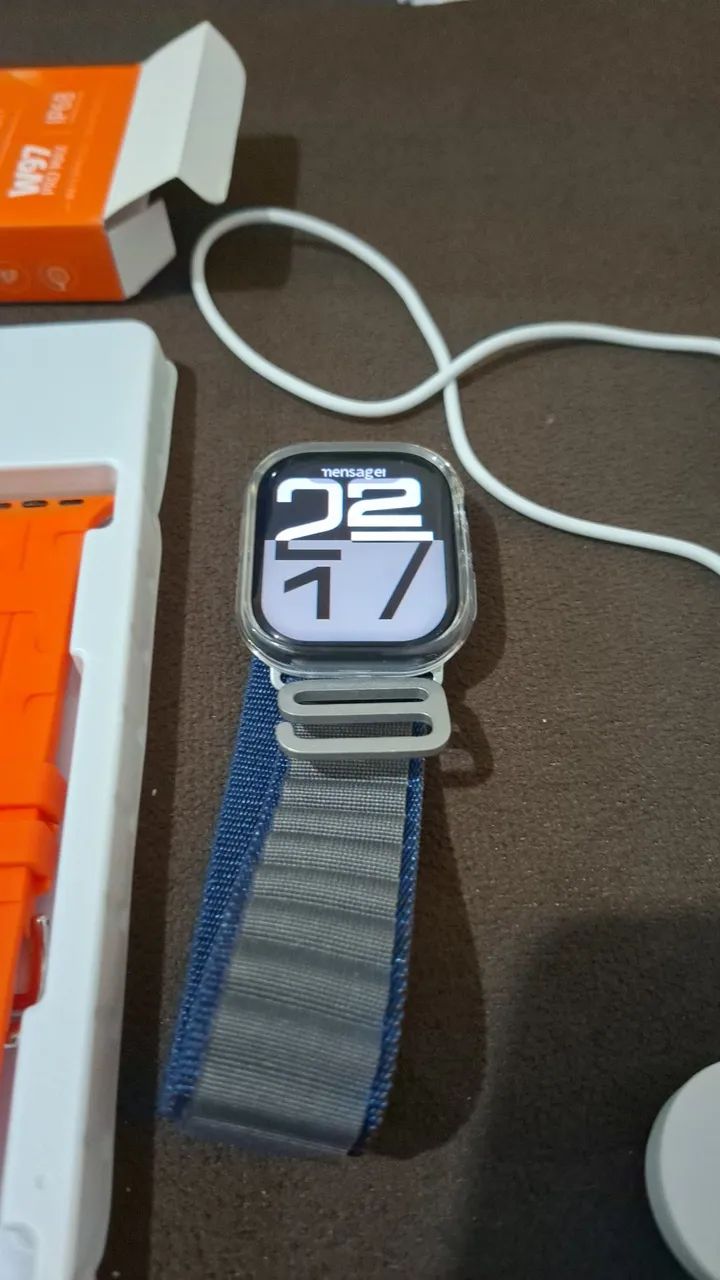 Apple Watch Series 7 com Pulseira de Alta Qualidade