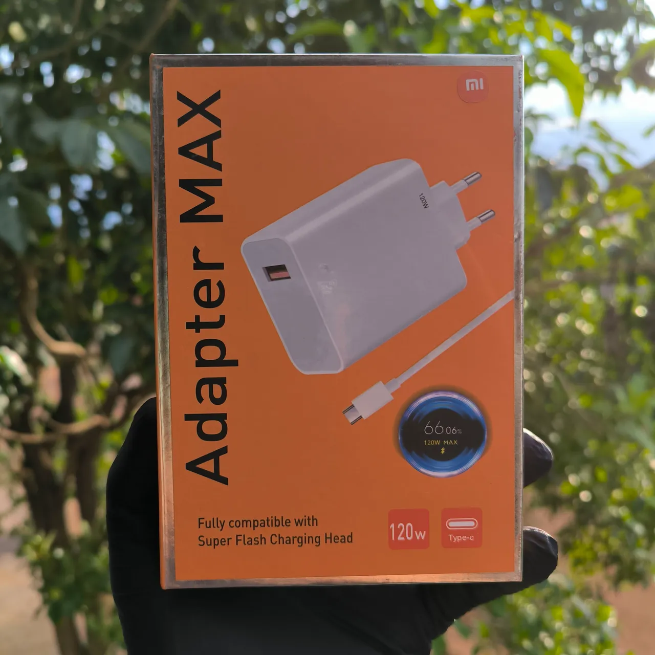 Carregador Xiaomi 120W MAX - Novo