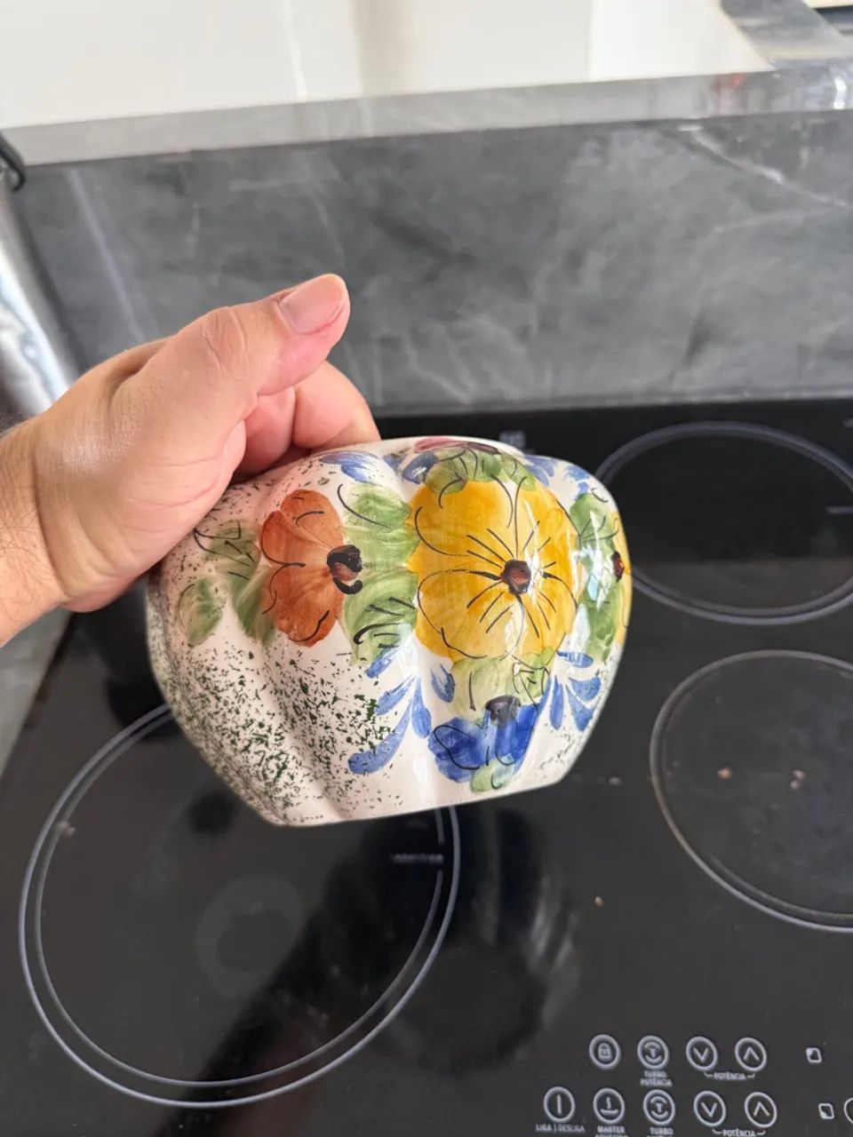 Cachepô de Louça Decorativo - Foto 4