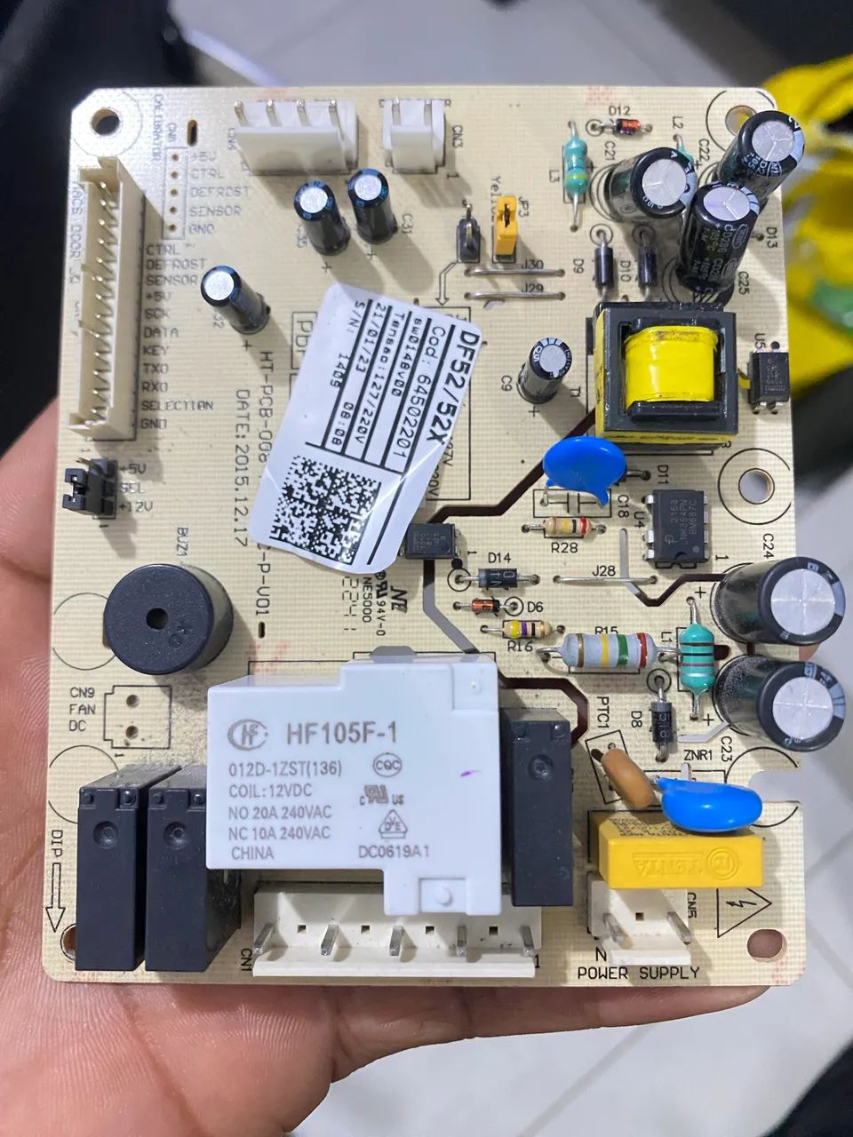 Placa Potência Electrolux 64502201 Df51 Df51x Df52 Df52x